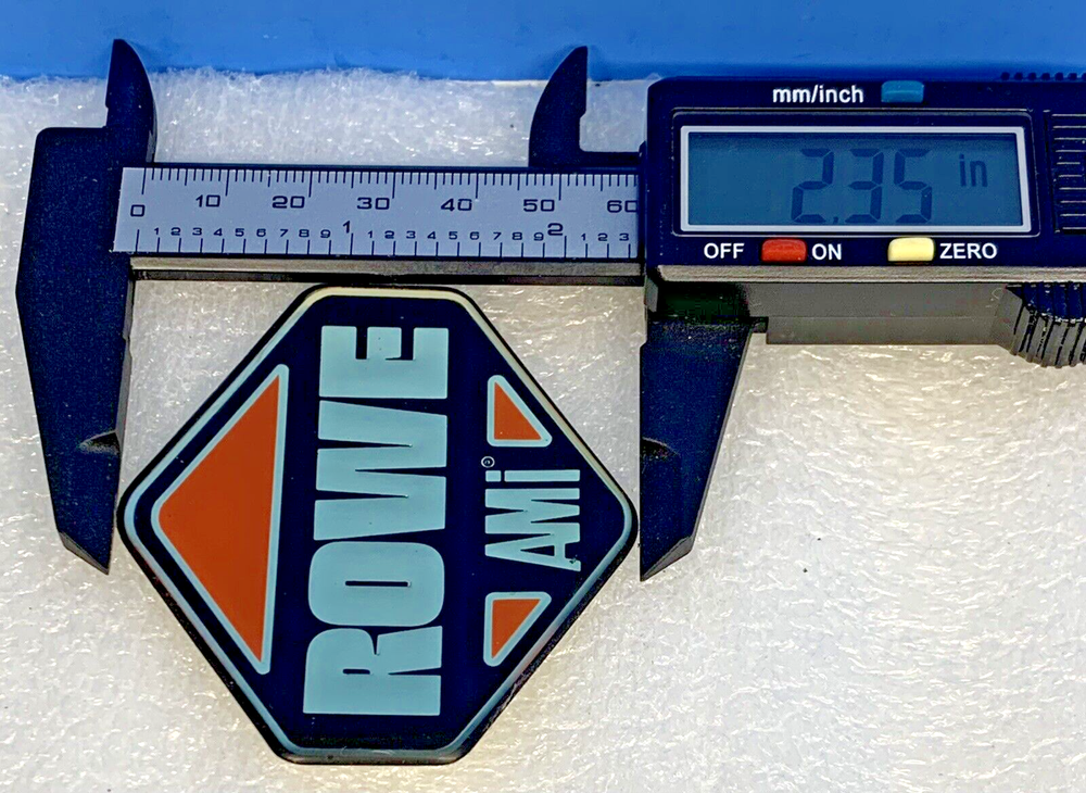 ROWE AMI CD100E UPPER FRONT DOOR ROWE EMBLEM LOGO