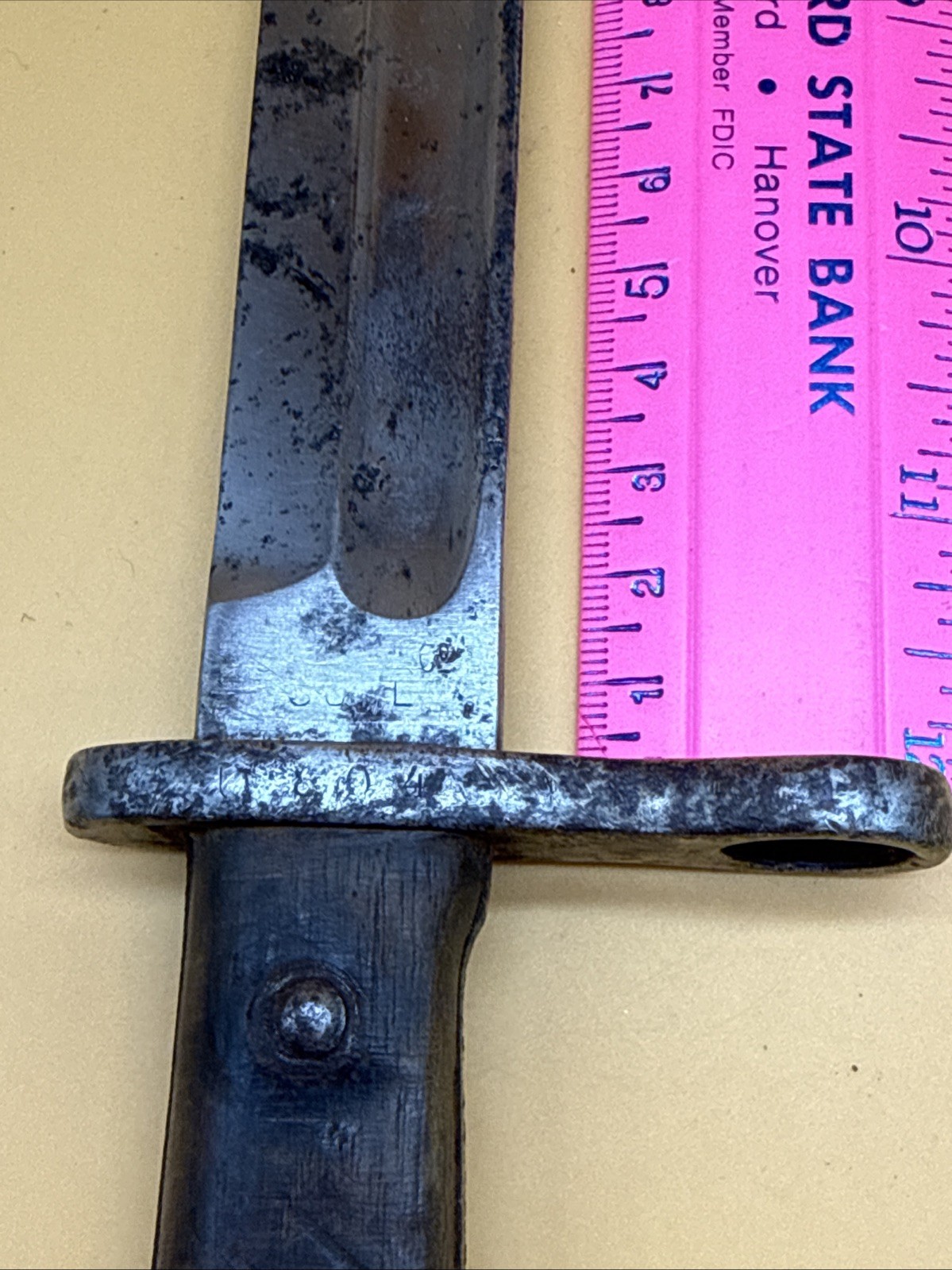 VINTAGE WEYERSBURG KIRSCHBAUM CO SOLINGEN BAYONET No SCABBARD