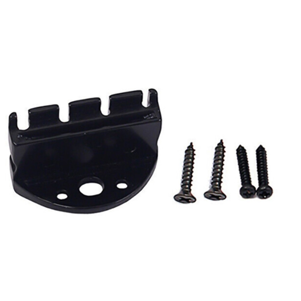 39mm Alloy 4-string Headless Electric Guitar String Locking Nut Set with Screw