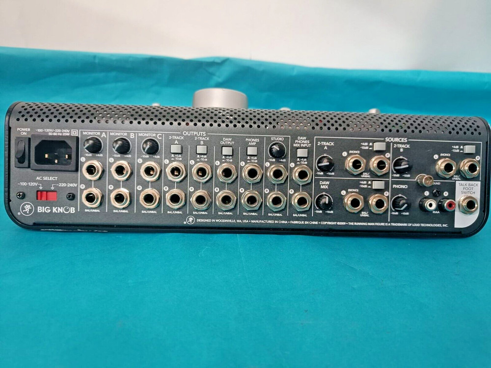 Big Knob Studio Command System Control Center Speaker Monitor Controller