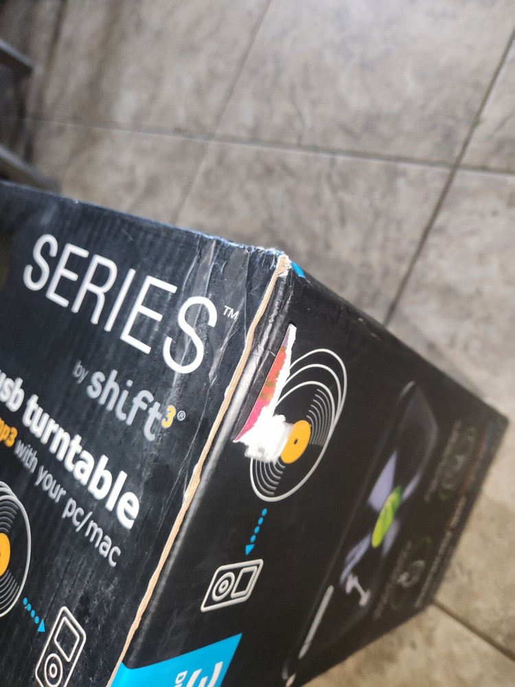 The Black Series Deck USB Turntable by Shift