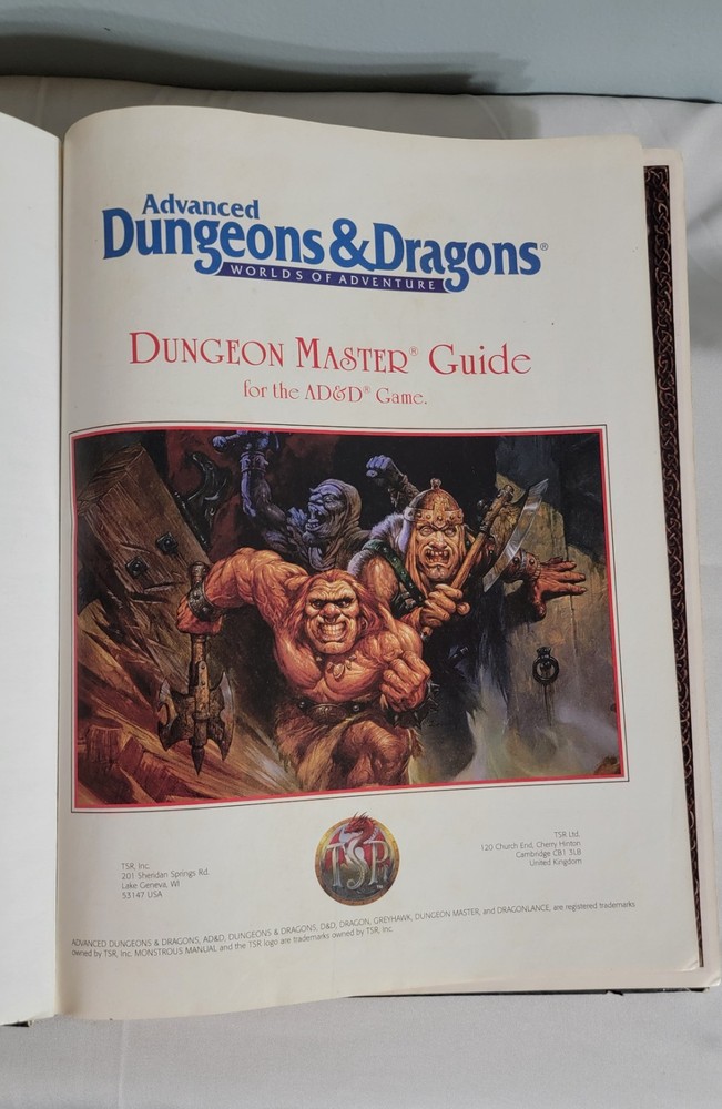 Dungeons and Dragons Master guide 2100 and 2160
