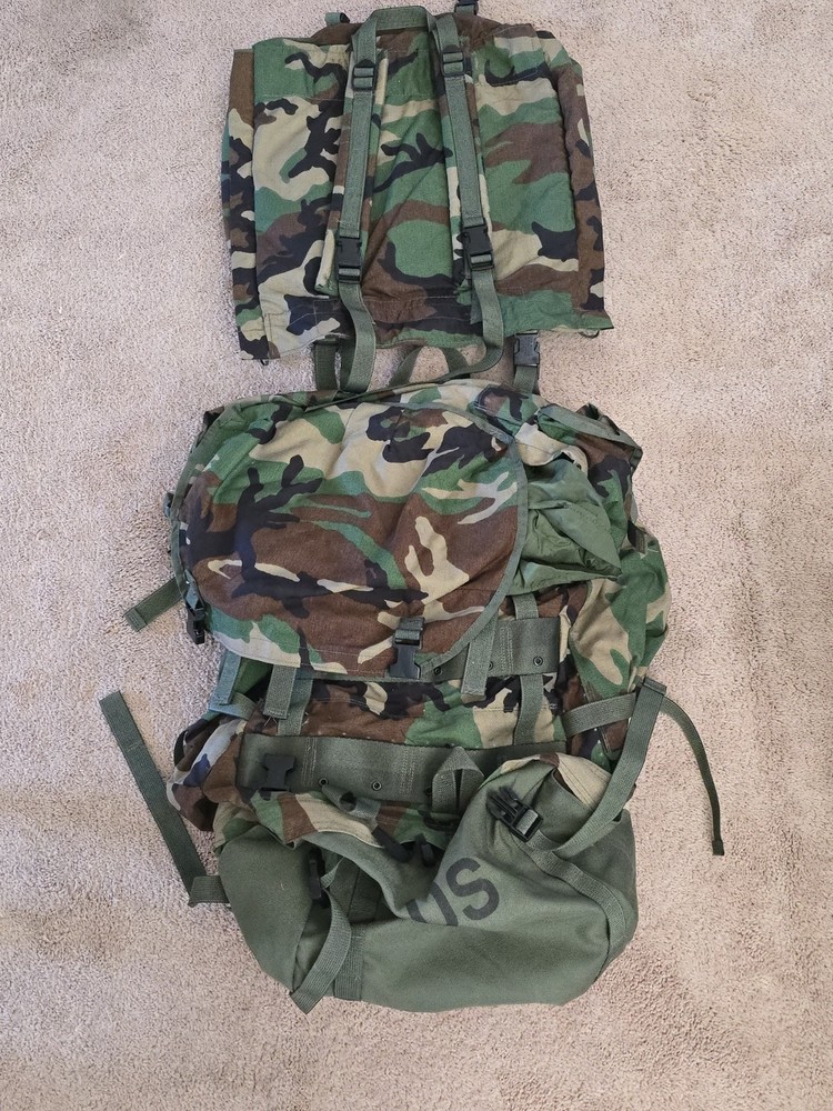 Specialty Defense Systems Field Pack with Internal Frame and Combat Patrol Pack