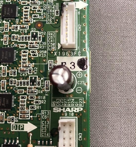 SHARP DRIVER BOARD ARIES X1963FC
