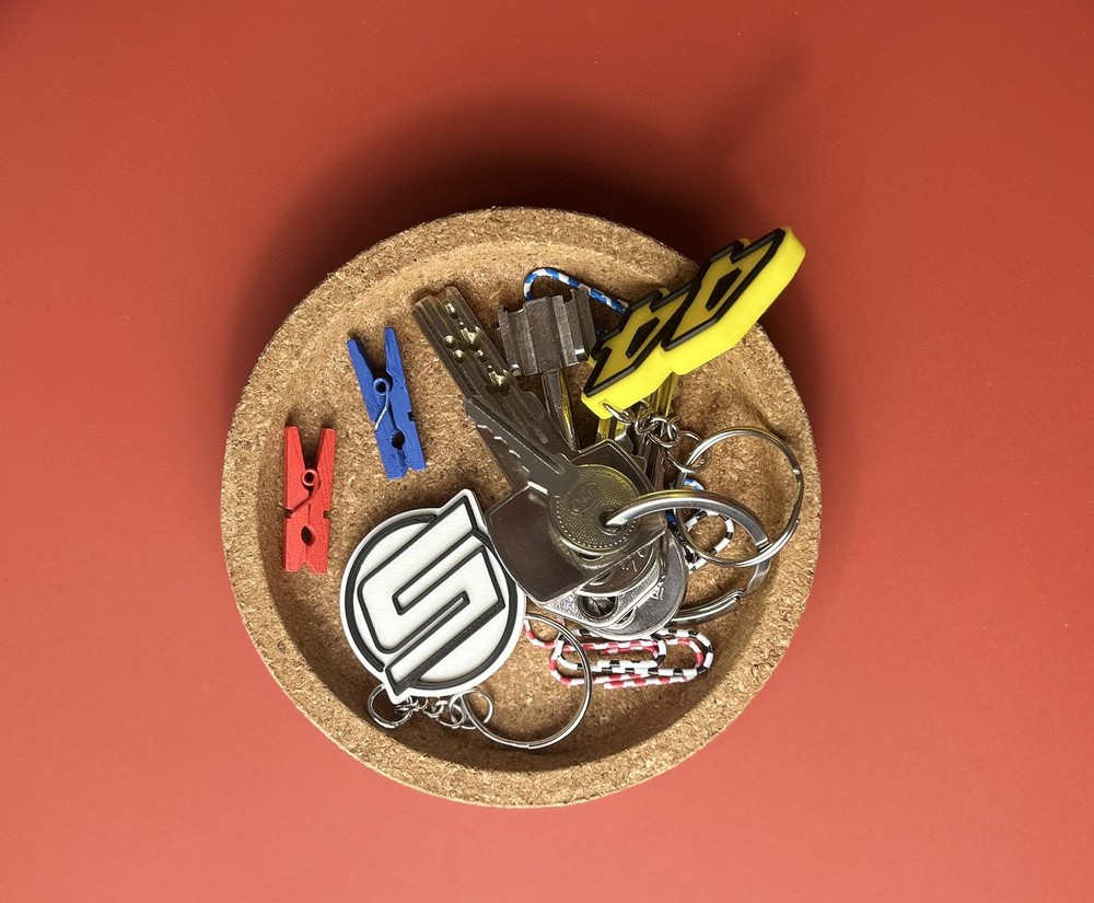 F1 Keychain With Driver Number