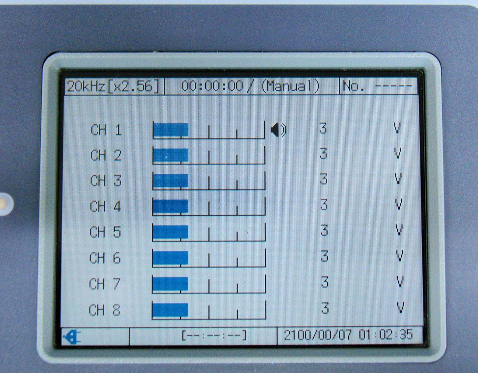 RION DA-40 8ch Data Recorder DA40 Operation Checked Used JP