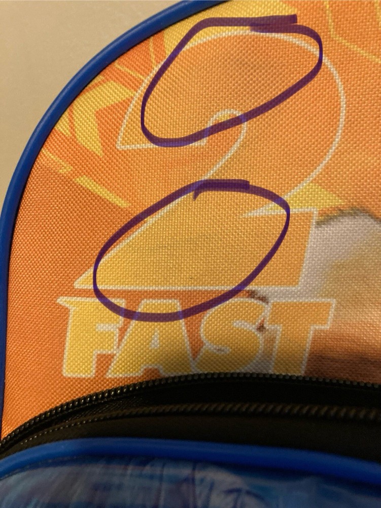 Sonic The Hedgehog 3D Backpack