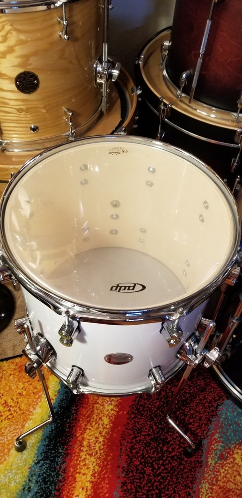Pdp Floor Tom 14" White Sparkle "New"