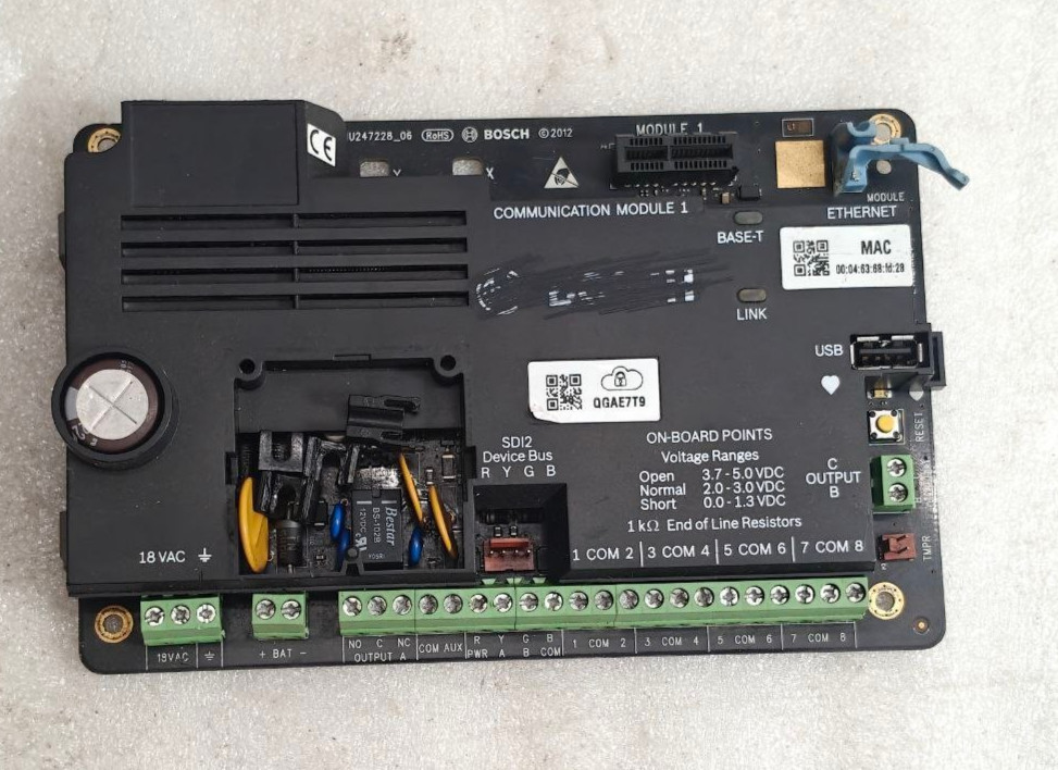 BOSCH B465 UNIVERSAL DUAL PATH COMMUNICATION MODULE 1