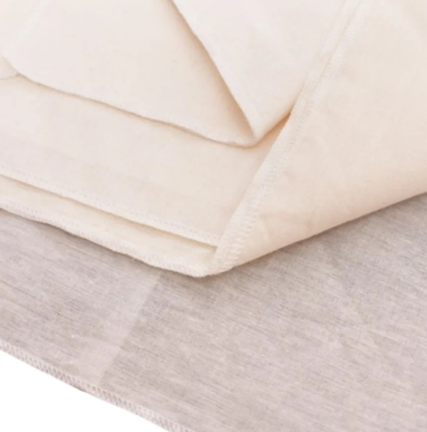 4pcs Cotton Steamer Cloth Set High-Density Reusable Kitchen Filter Gauze - NEW