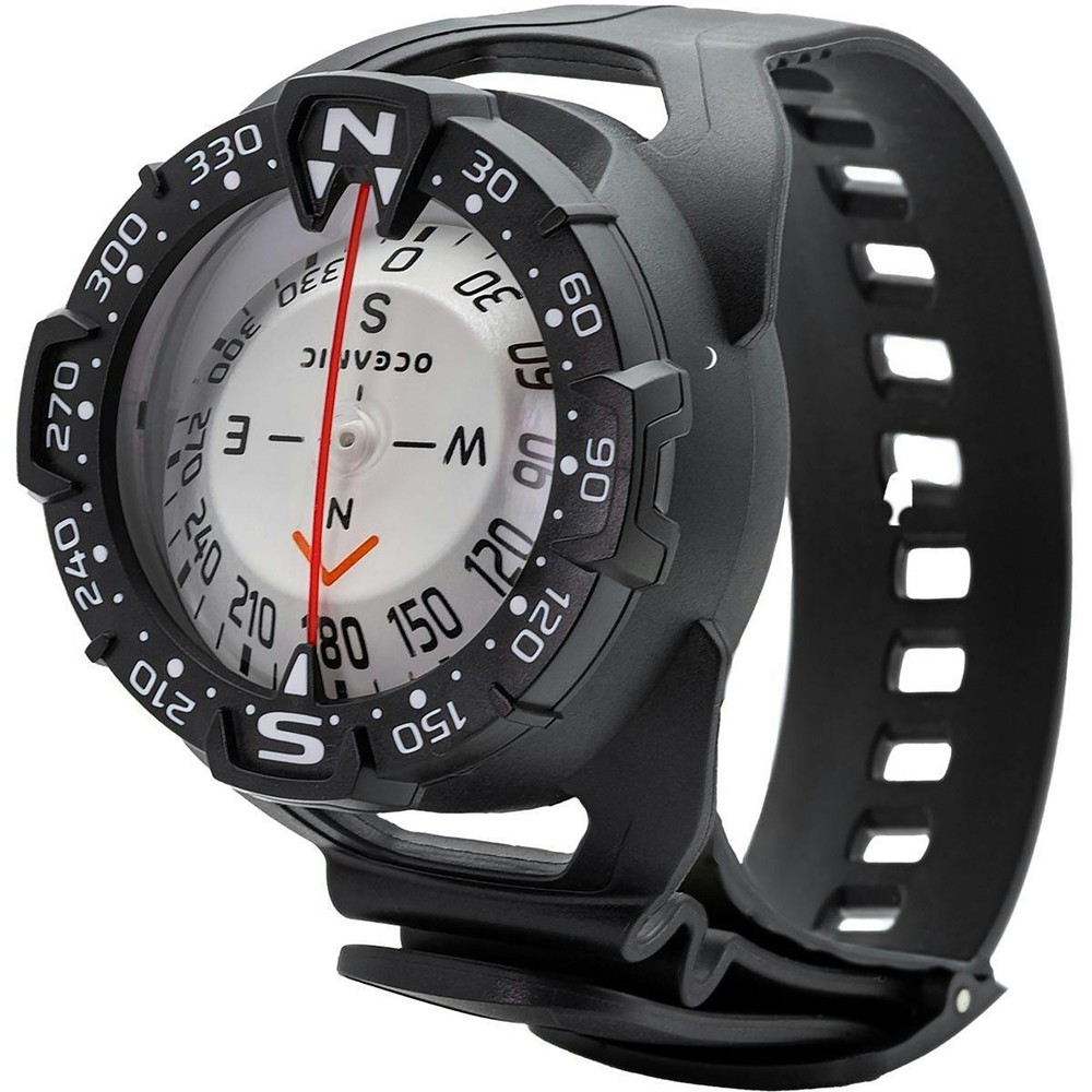 Oceanic Maxview Compass Wrist – Oversized Wrist-Mount Dive Compass with