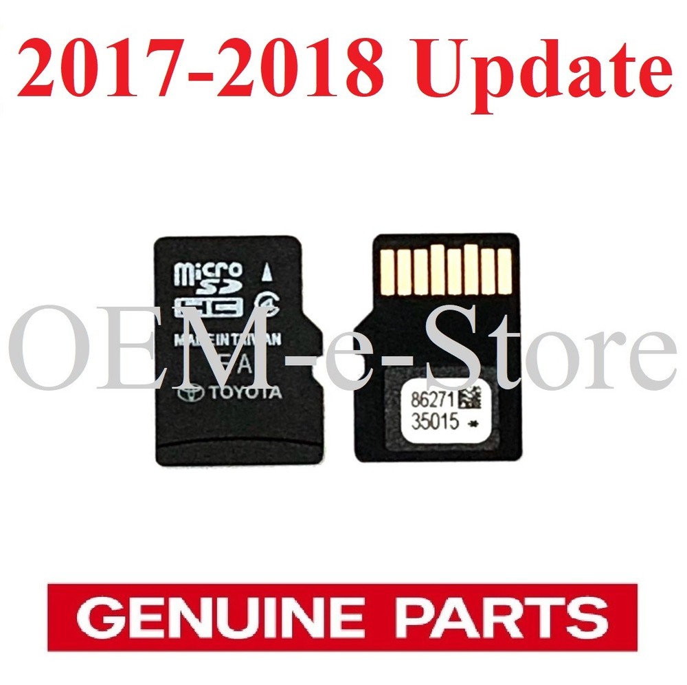 2014 2015 2016 2017 2018 Toyota 4Runner Navigation Micro SD Card Map Update OEM