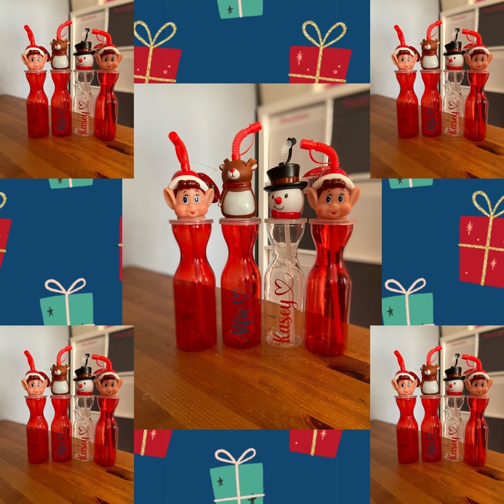 Personalised Christmas bottles