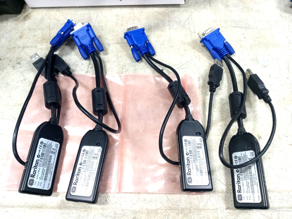 4X, Raritan Dominion DCIM-USBG2 Computer Interface Module CIM KVM Extender