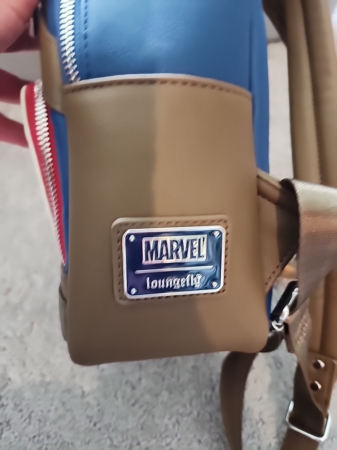 Loungefly Captain America Marvel 2021 Exclusive Loungefly Backpack