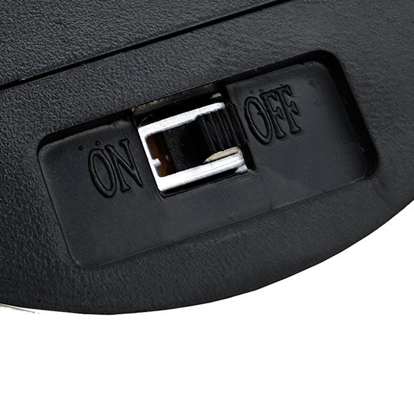 Two/2X AA Round Panel Mount Battery Holder Case Box 3V With Timer Power Switch