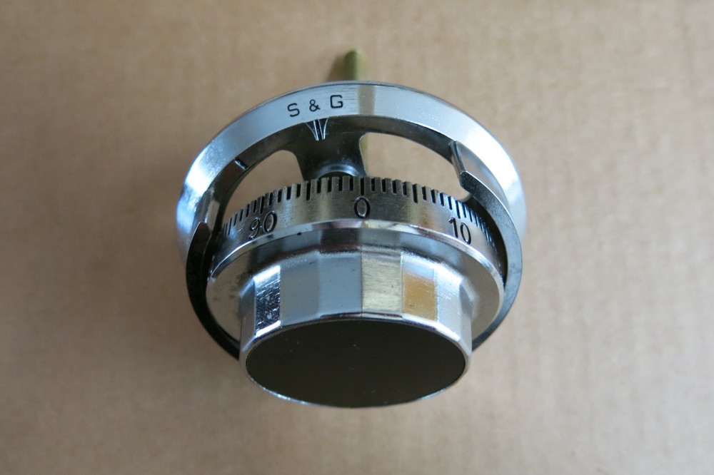 S&G Dial & Ring Set Chrome Finish USED
