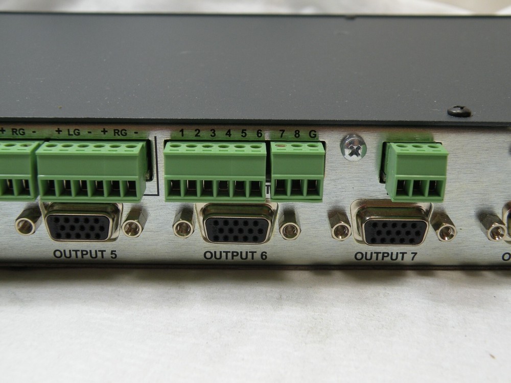 Kramer VP-108, Computer Graphics Video & Balanced Stereo Audio Distribution Amp.