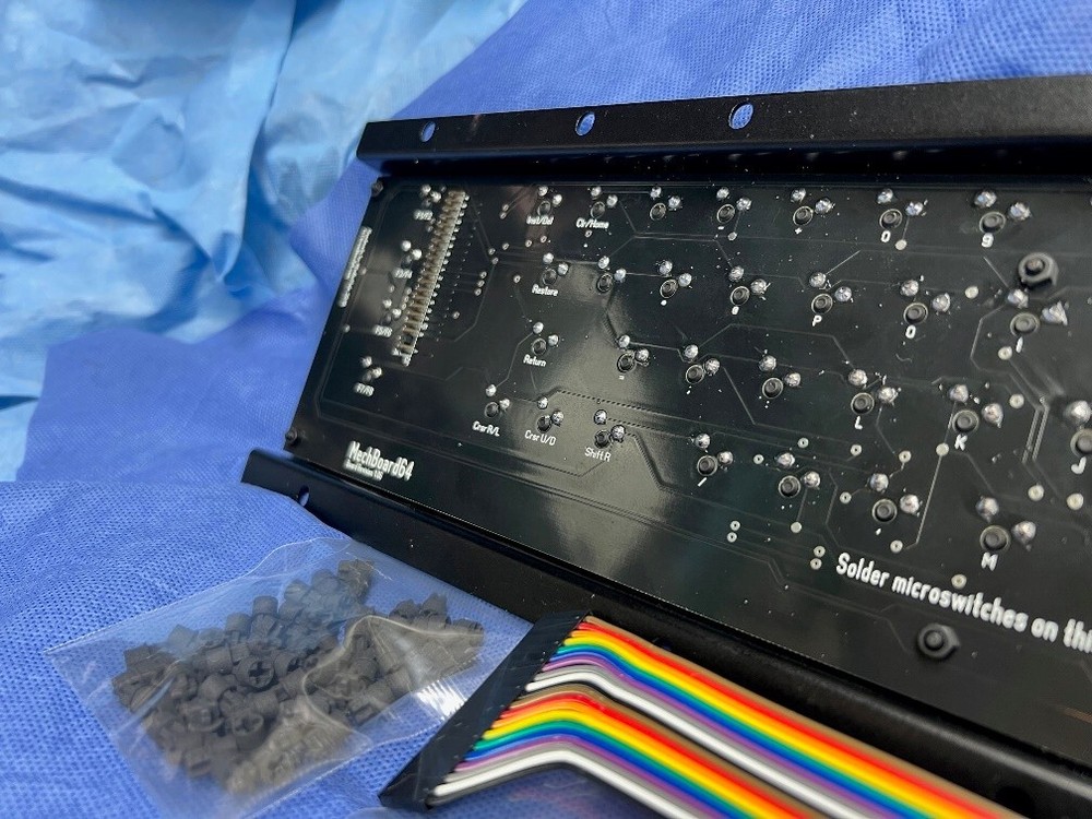 MechBoard64 Commodore Mechanical Keyboard - Assembled Version