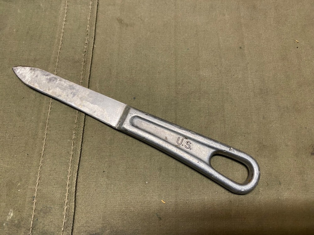 ORIGINAL WWII US ARMY MESS KIT KNIFE UTENSIL