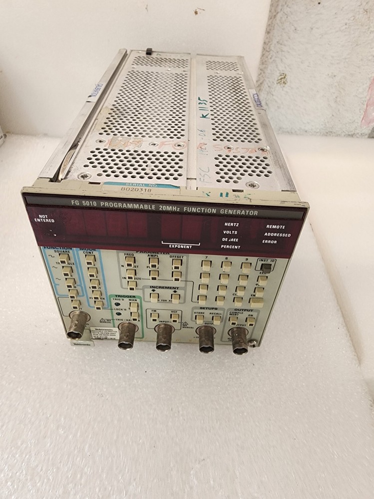 Tektronix FG5010 Programmable 20MHz Function Generator UnTested Unit #10