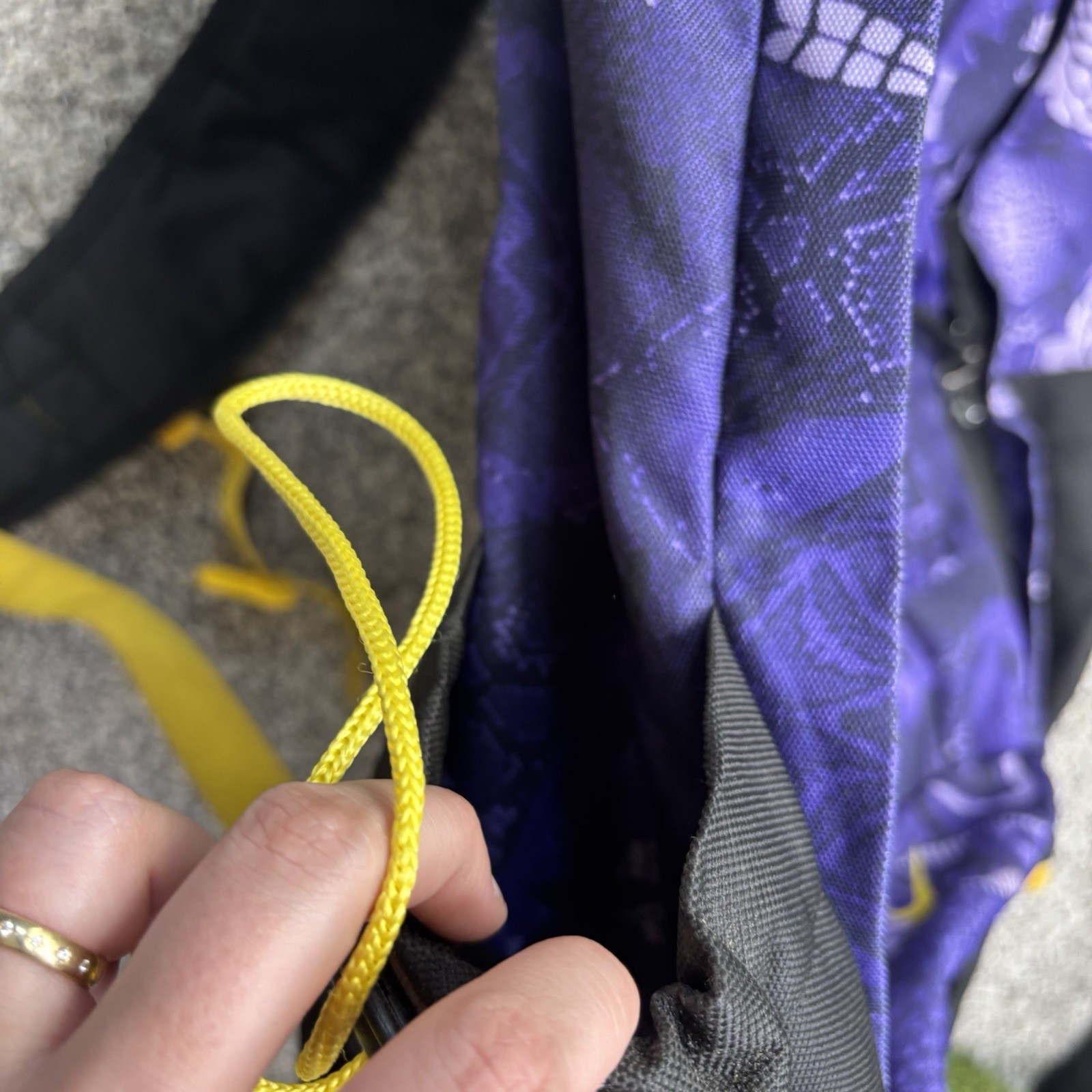 Kobe Bryant Limited Nike Black Mamba Lakers Purple Backpack Bag Rare Lakers