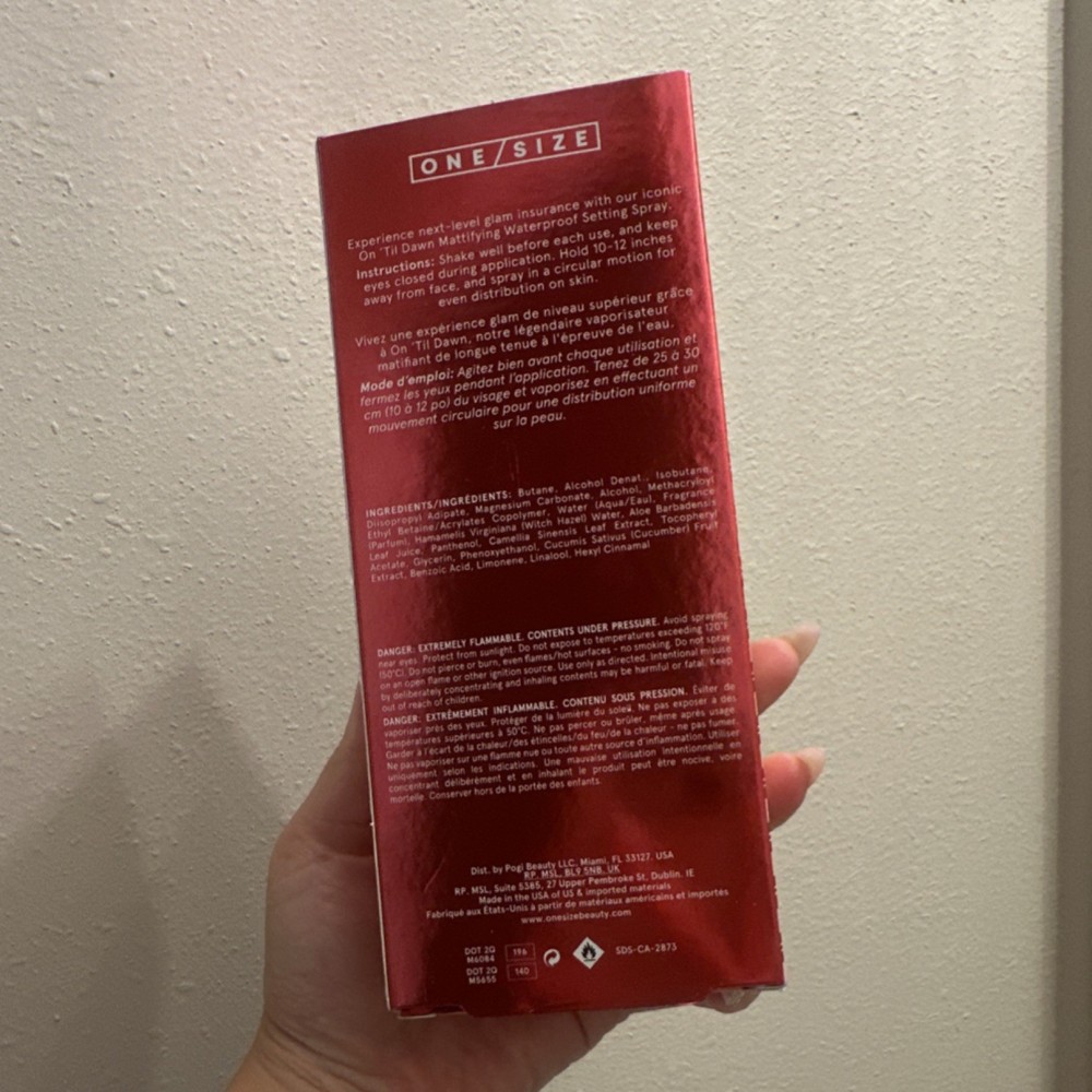 ONE/SIZE On 'Til Dawn Matte Waterproof Setting Spray Duo 143 ml & 46 ml