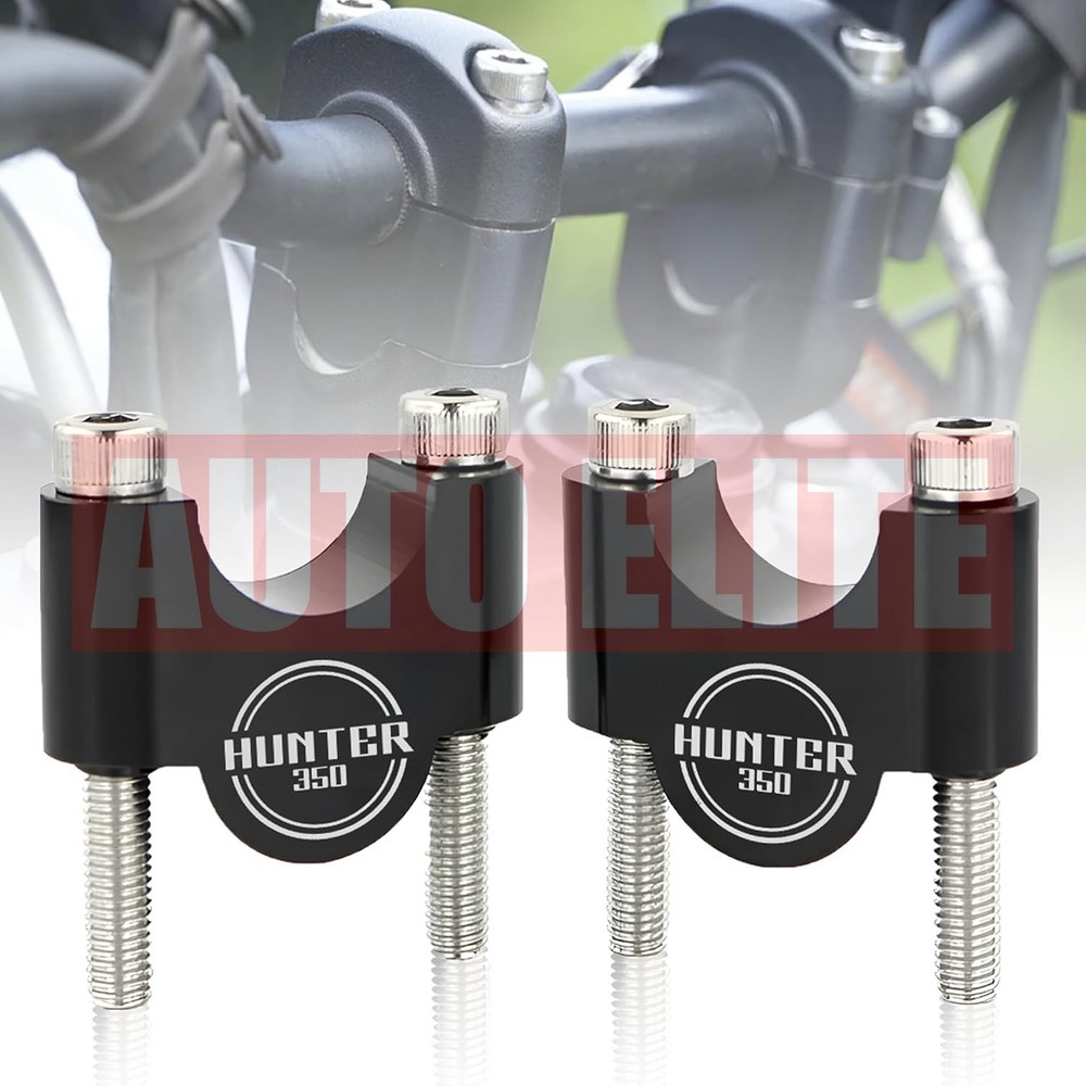 Handlebar Height Riser Clamp Fit Royal Enfield Hunter 350 Handle Riser
