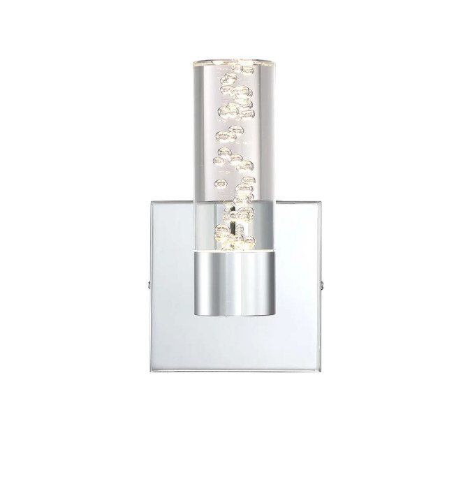 H2O 1 Light Bubble Wall Sconce in Chrome