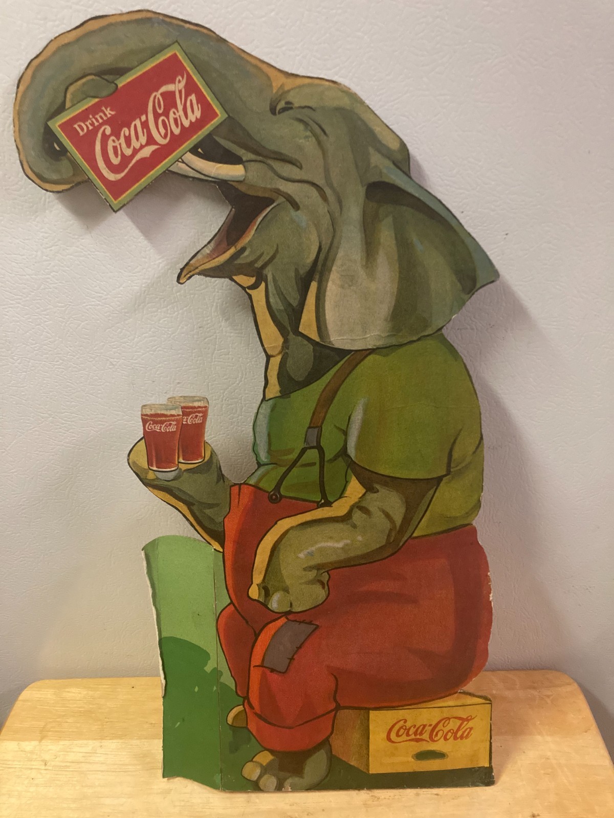 VINTAGE 1931 UNCLE REMUS & ANIMALS COCA-COLA COKE ADVERTISING - SNYDER & BLACK