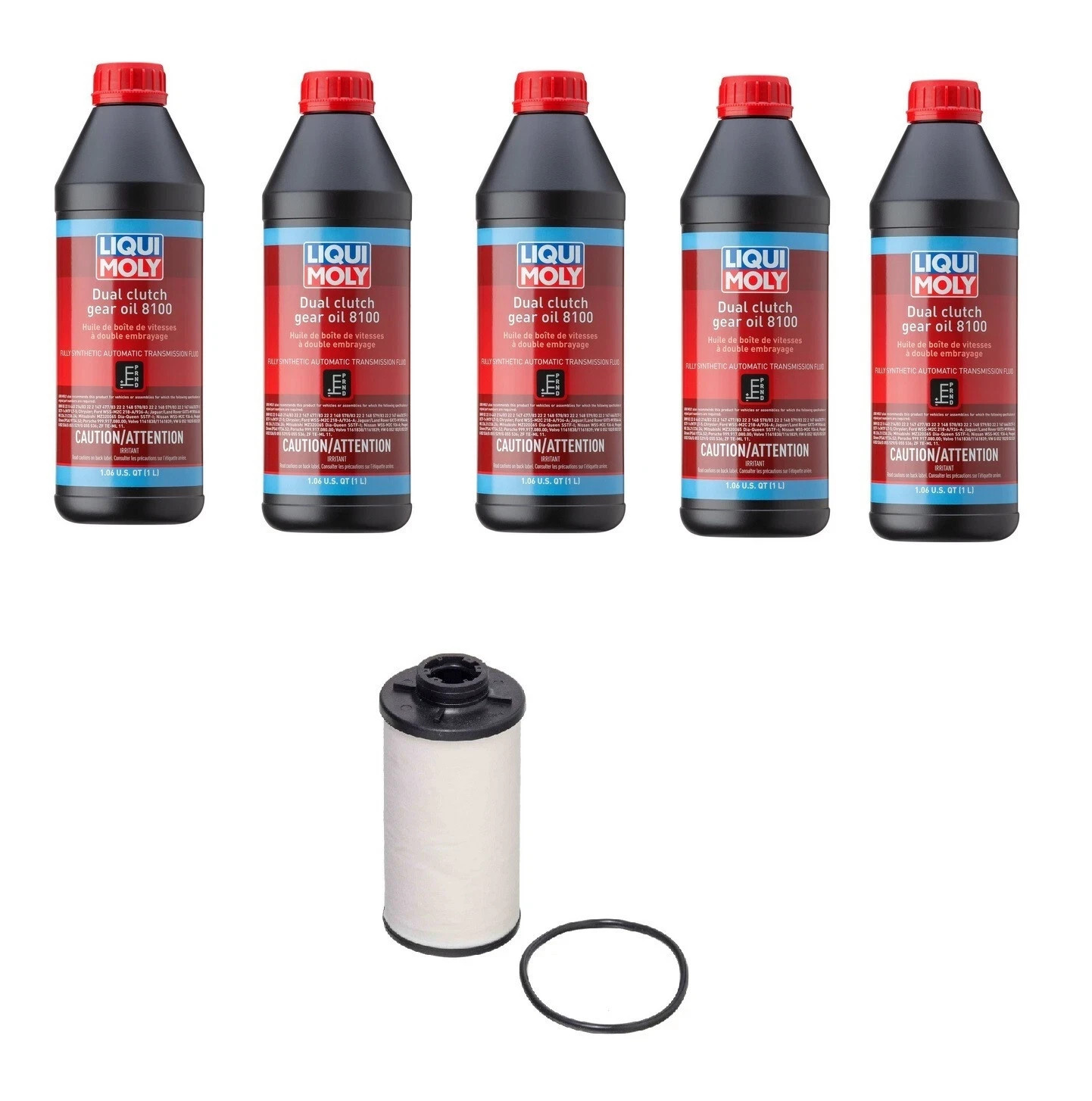 LIQUI MOLY DSG Automatic ATF Transmission Dual Clutch Fluid Oil Filter Service