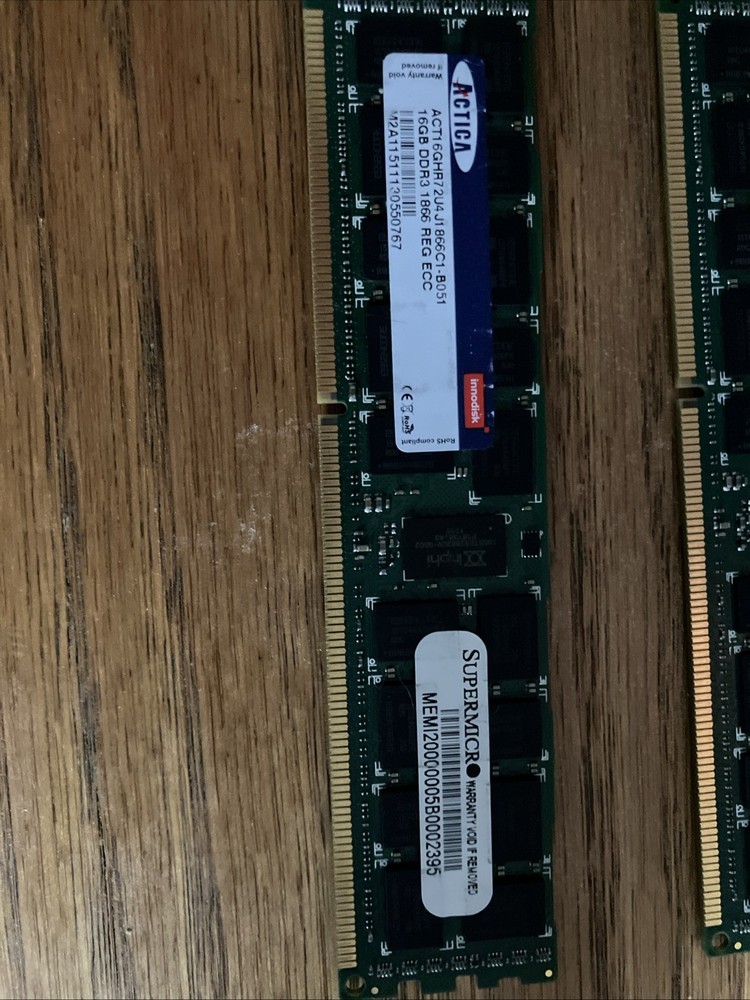 64GB DDR3-1866 ECC (4x16GB) Registered Server Memory RAM