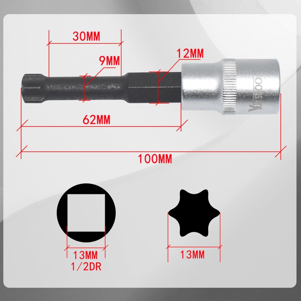 Yuesstloo Flywheel Mount Bolt Socket Remove Tool, Compatible with BMW
