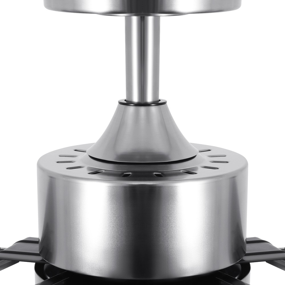 42" Ceiling Fan LED Light Reversible Ceiling Pendant Lamps App & Remote Control