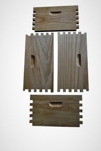 OZ ARMOUR FULL DEPTH BEEHIVE BOXES PREMIUM QUALITY FINGER JOINTS -10 Frames