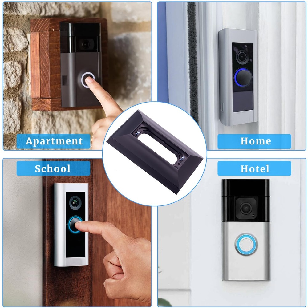 Doorbell Mounting Bracket Adapter Plate Compatible with Nutone M&S Intercom R...