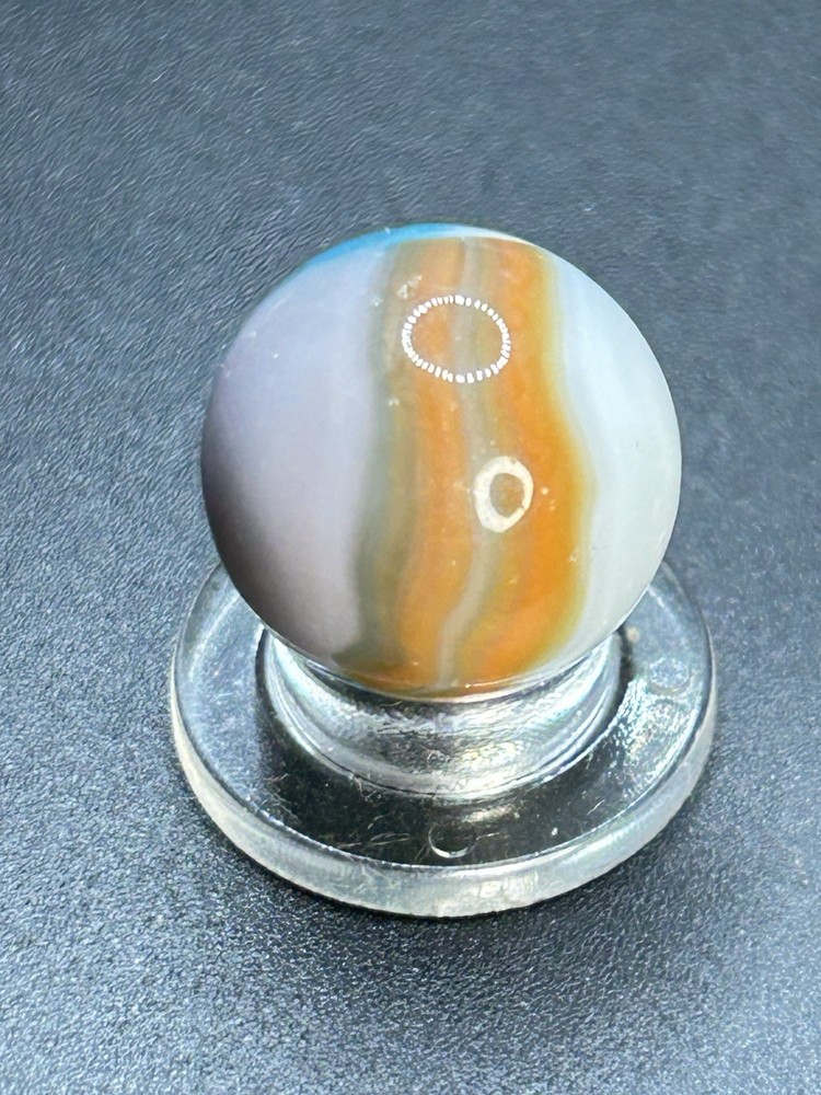 Vitro Easter Egg Marble Vintage Marbles 0.591”