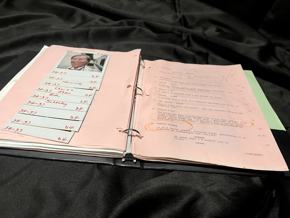 Northern Exposure Script with Cast Polaroids - The Robe