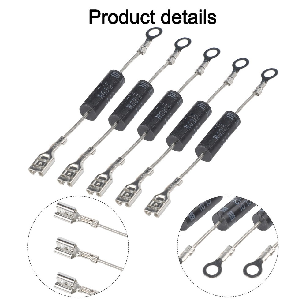 5pcs Microwave Oven Unidirectional CL01-12 One-Way High Voltage Diode Rectifier