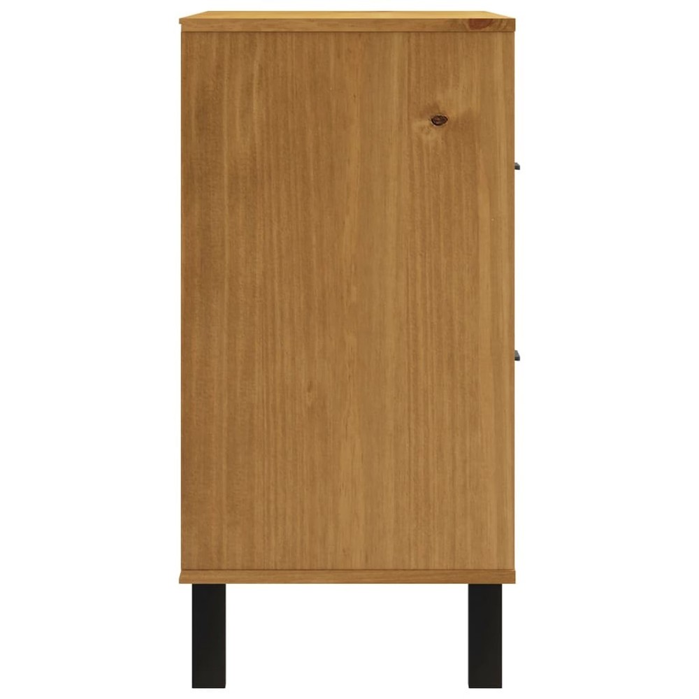 Sideboard Oak Solid pine wood Medium Sideboard Rectangular