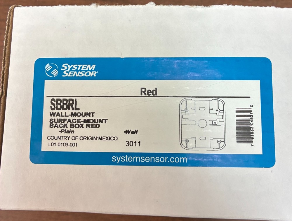 System Sensor SBBRL Wall mount