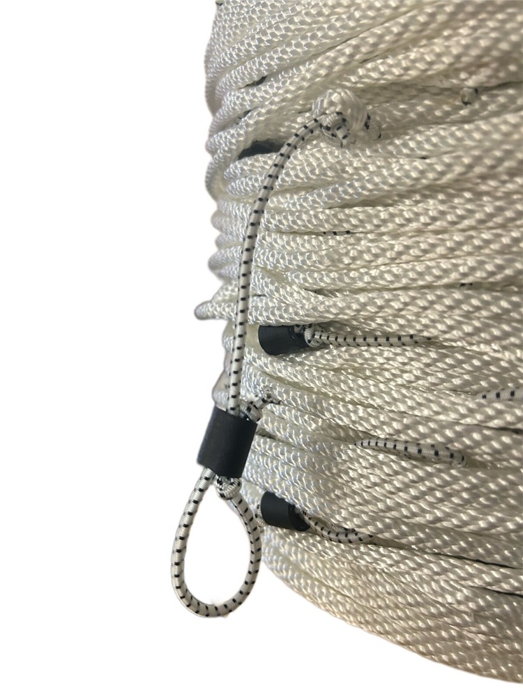 #8 Solid Braid 1200′ Trotline with 1/8 Snoods 6′ Spacing