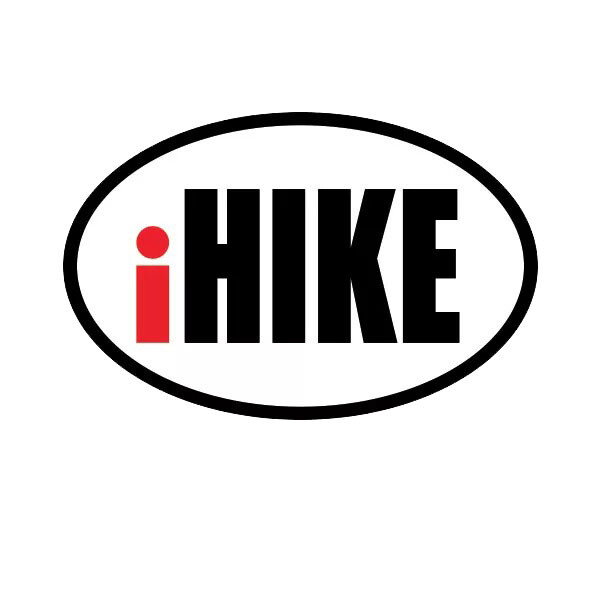 iHike Oval Sticker Decal