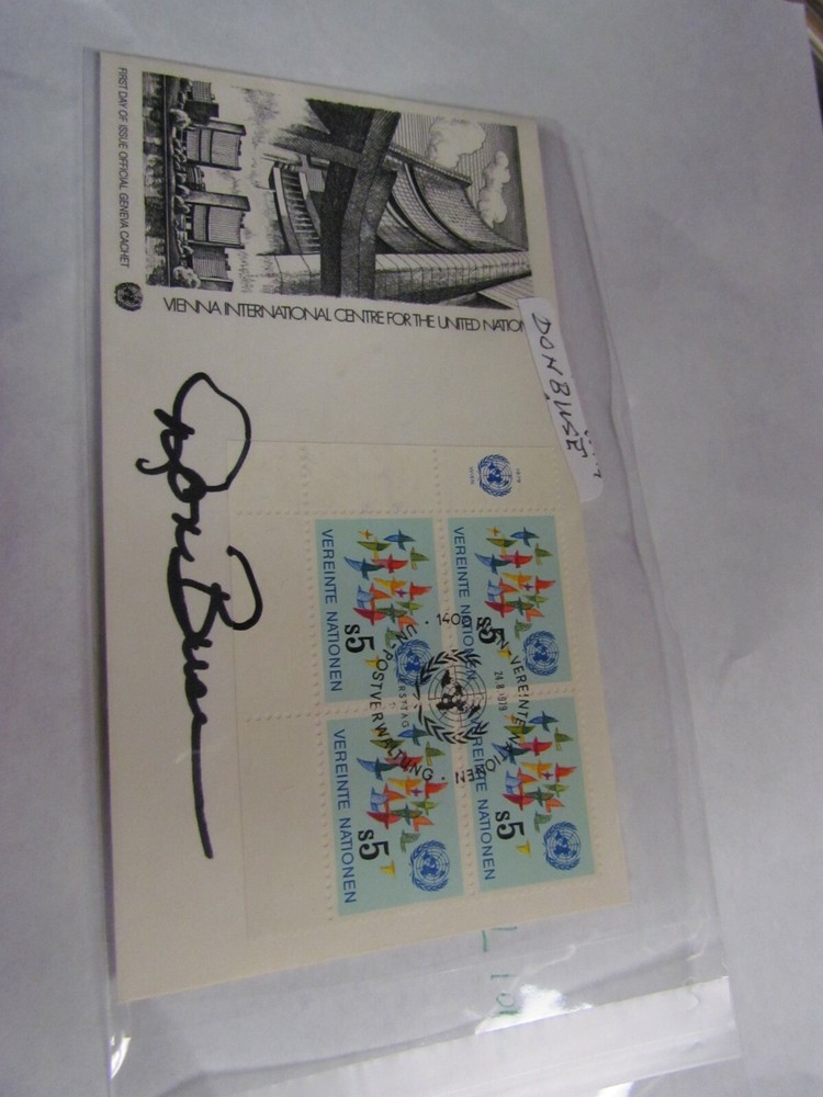 Don Buse Signed Autographed First Day Cover Envelope
