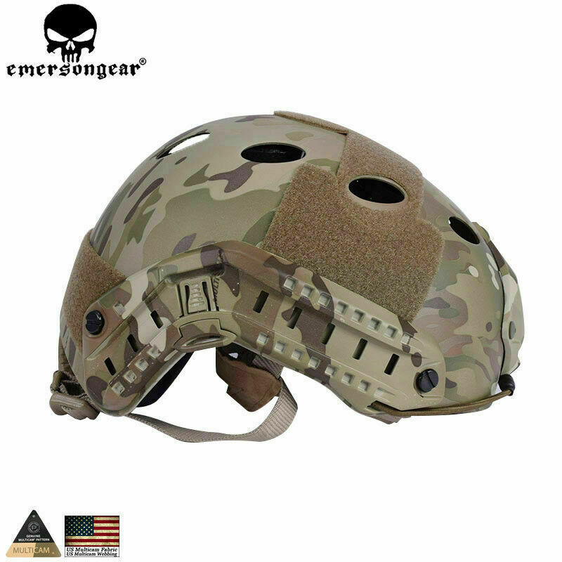 Emerson Fast Helmet PJ type Tactical Adjustable Protective Combat Airsoft w/NVG