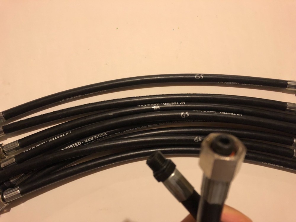 MSA firehawk hose assy 10020781 One Piece