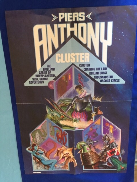 PIERS ANTHONY'S CLUSTER: PROMOTIONAL POSTER