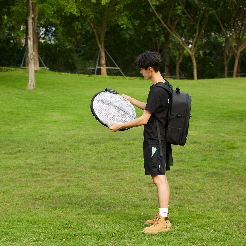 US Godox 55CM W-RFT55 Collapsible Windproof Reflector Portable Diffuser Disc