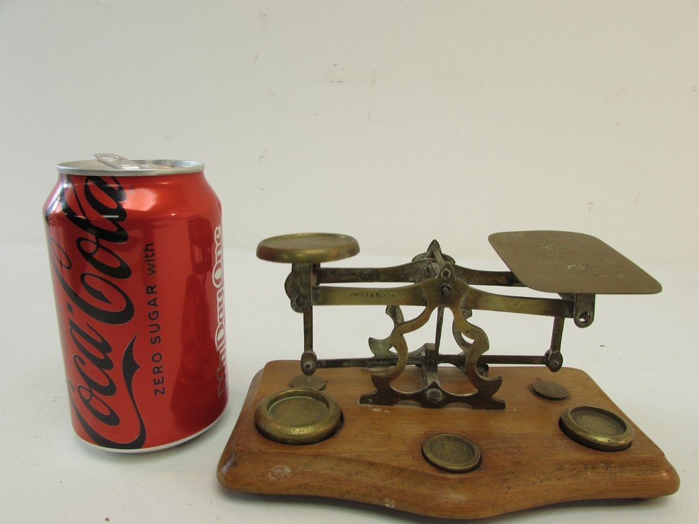 (ref1CV) Antique Crane postal scales and weights