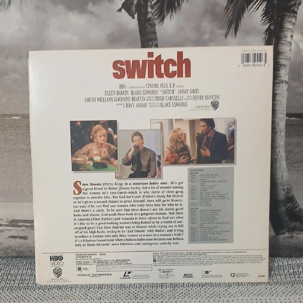 Switch Movie Laserdisc